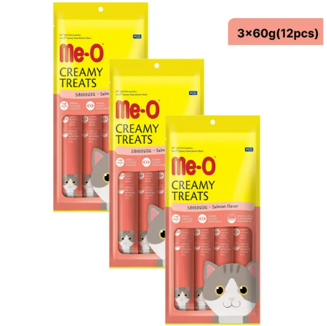 Me-O Creamy Treat Salmon - 60g Packs