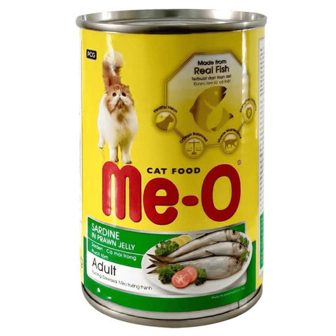 Me-O Sardine in Prawn Jelly Canned Adult Cat Wet Food