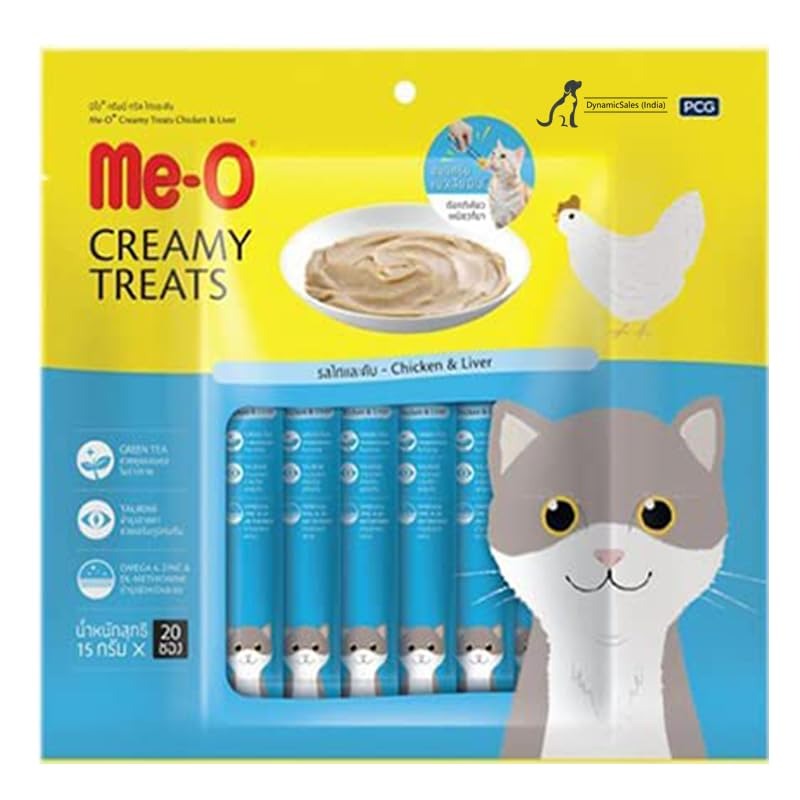 Me-O Creamy Chicken & Liver Cat Treats