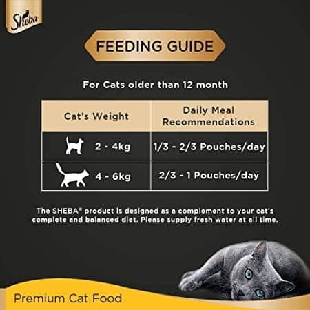 Me-O Delite Tuna with Bonito in Jelly and Sheba Tuna Pumpkin & Carrot In Gravy Rich Premium Adult Fine Cat Wet Food Combo