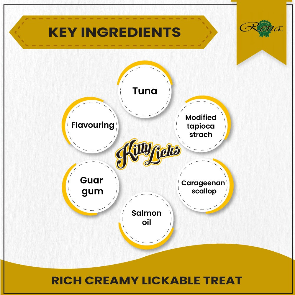 Me-O Creamy Chicken & Liver and Kitty Licks Tuna Scallop Cat Treats Combo