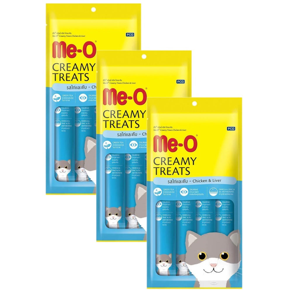 Me-O Creamy Chicken & Liver Cat Treats