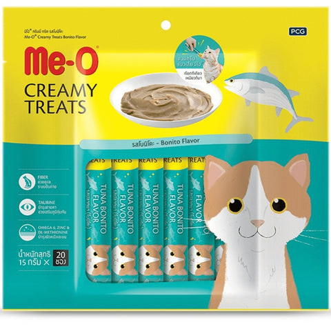 Me-O Creamy Chicken & Liver and Creamy Bonito Cat Treat Combo