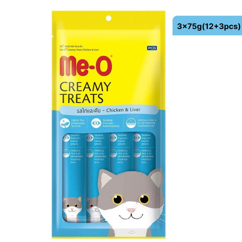 Me-O Creamy Chicken & Liver Cat Treats