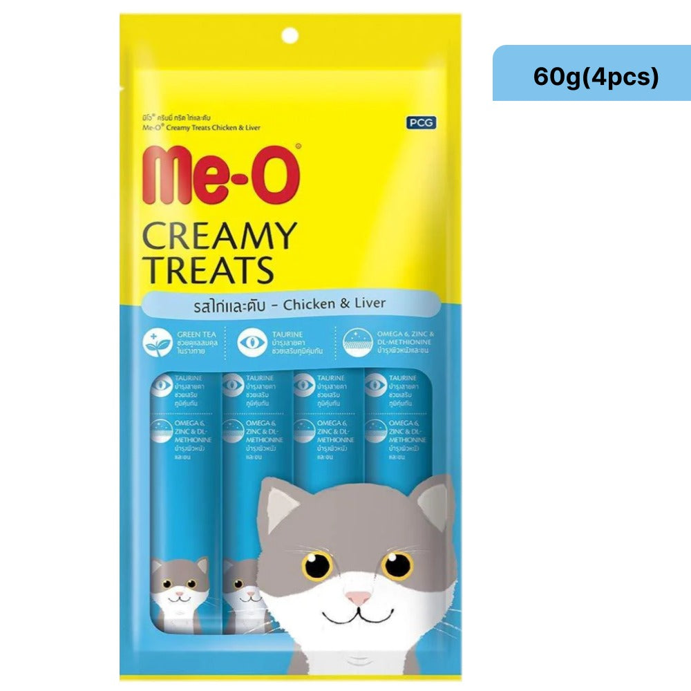 Me-O Creamy Chicken & Liver Cat Treats