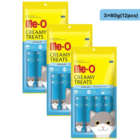 Me-O Creamy Chicken & Liver Cat Treats