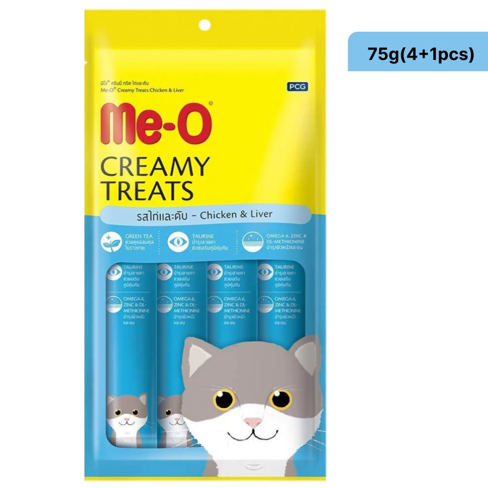 Me-O Creamy Chicken & Liver Cat Treats