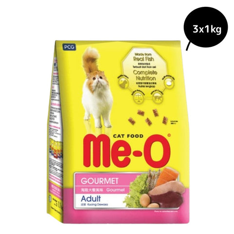 Me-O Gourmet Adult Cat Dry Food