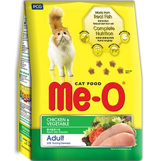 Me-O Chicken and Vegetables Adult Cat Dry Food