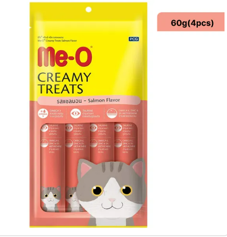 Me-O Creamy Treat Salmon - 60g Packs