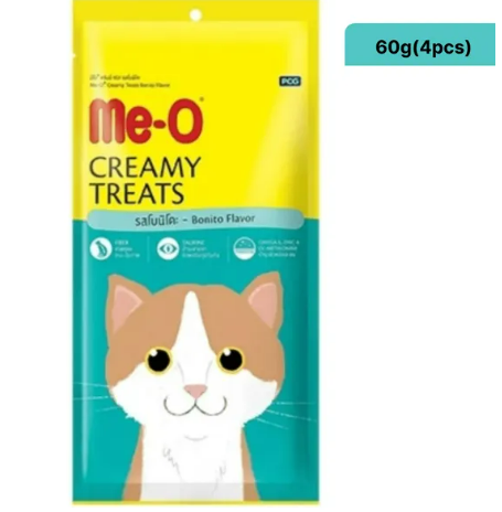 Me-O Creamy Treat Bonito - 60g Packs