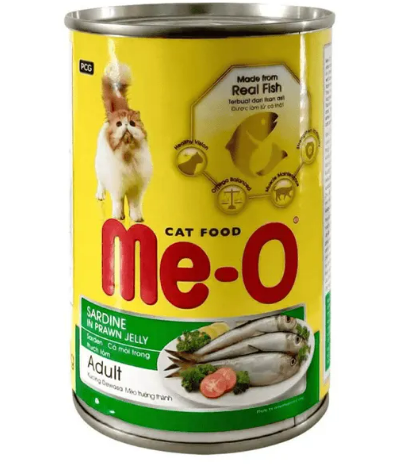 Me-O Sardine Adult Cat Wet Food in Can - 400g