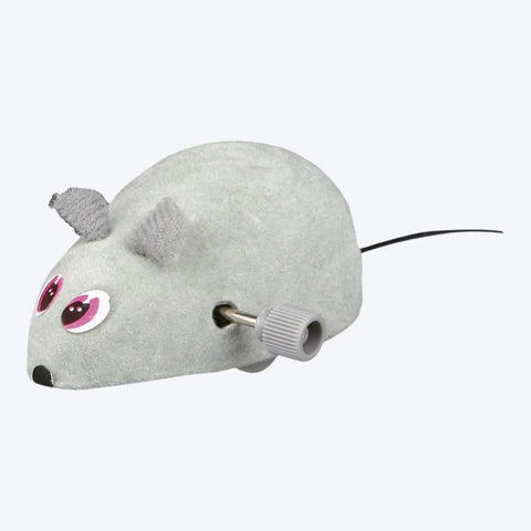 Me-O Creamy Chicken & Liver Cat Treats, Trixie Wind Up Mouse Toy and Set of Catnip Mice for Cats Combo